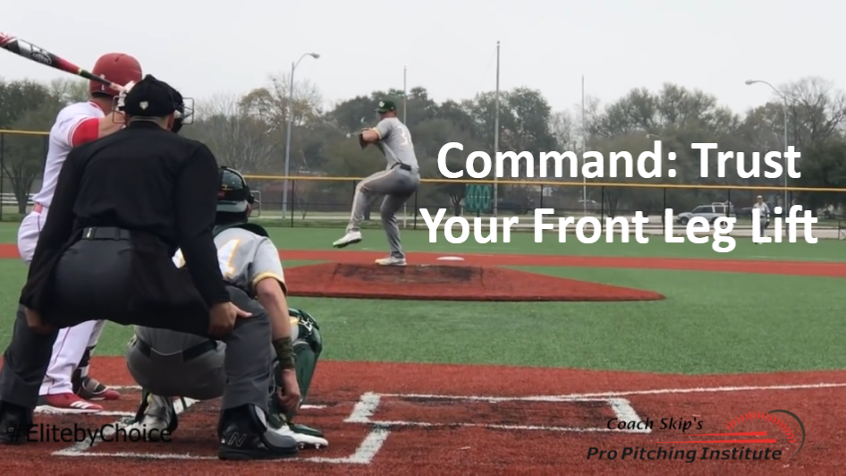 When you micro-manage your Front Leg Lift, you send more pitches into your intended target more often than ever.