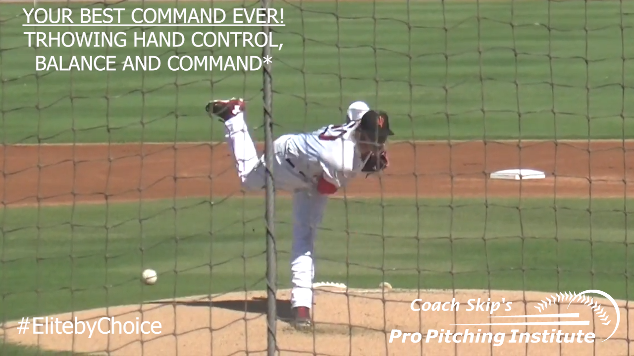 Throwing Hand Control, Balance, and Command Pro Pitching Institute